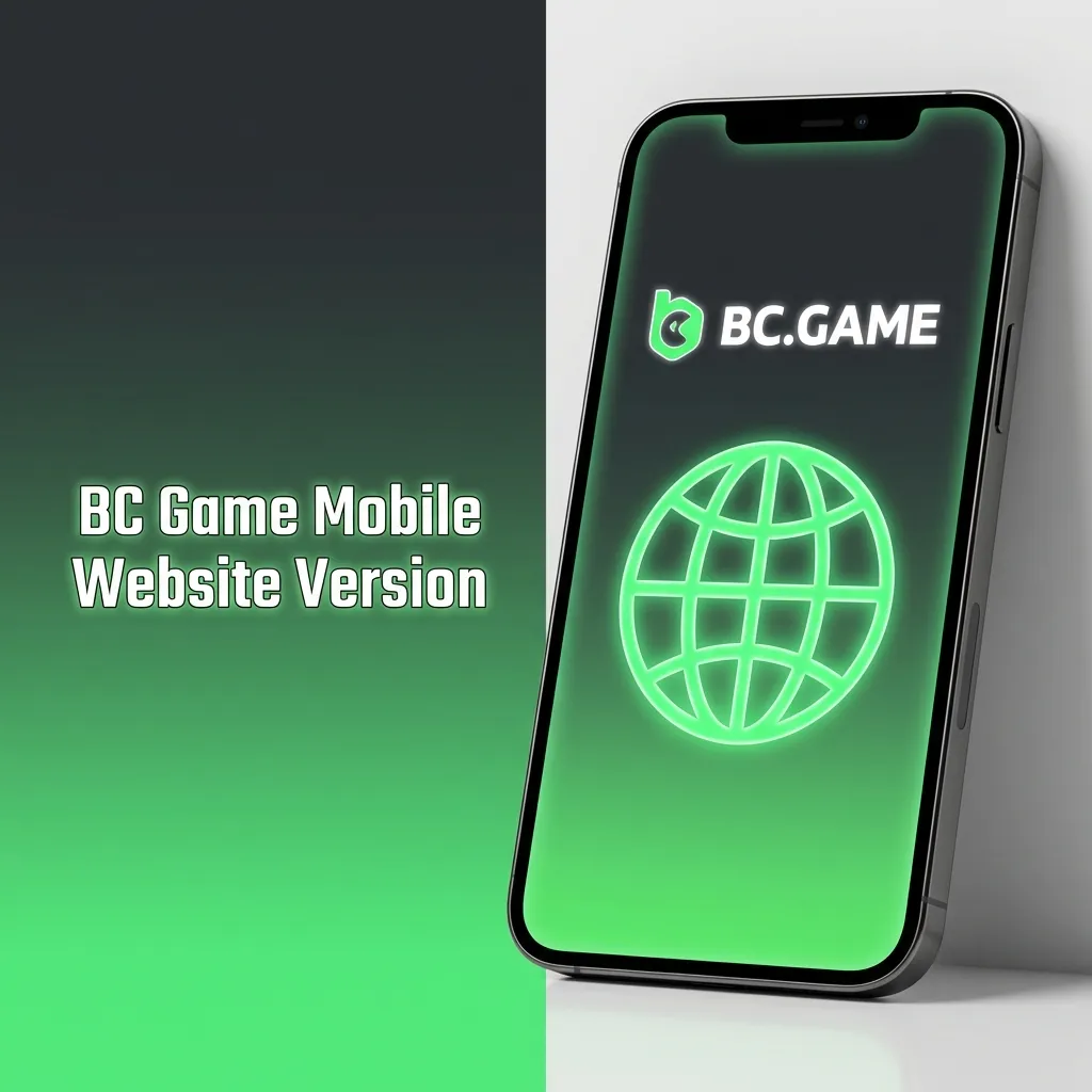 BC Game mobile site on a smartphone showing cricket odds, live bets, and casino lobby with touch-friendly interface