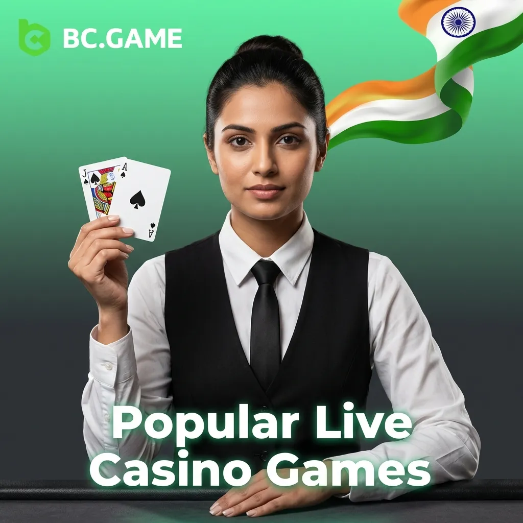 Collage of BC Game live tables featuring Andar Bahar, Teen Patti, roulette wheels, money wheels and Hindi-speaking dealers