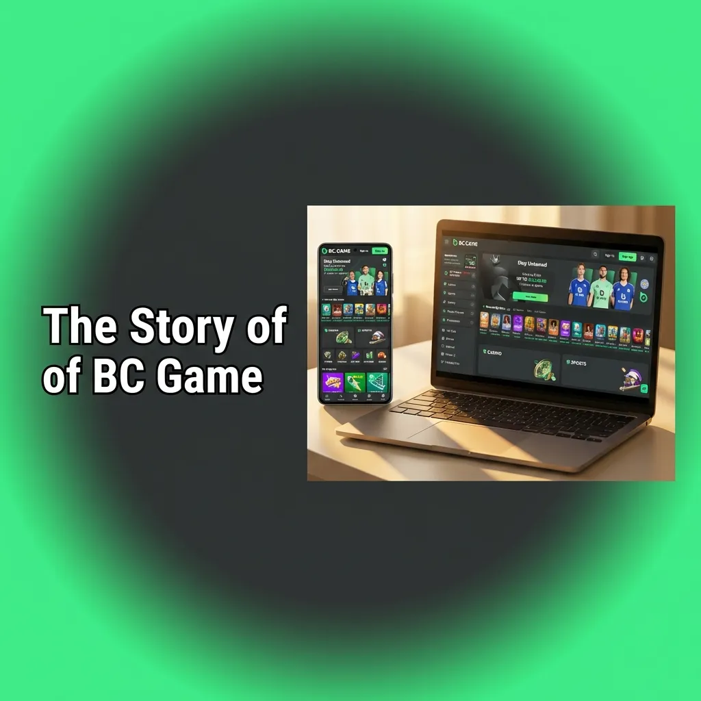 Timeline graphic showing BC Game’s growth from 2017 crypto casino startup to licensed global betting and gaming platform